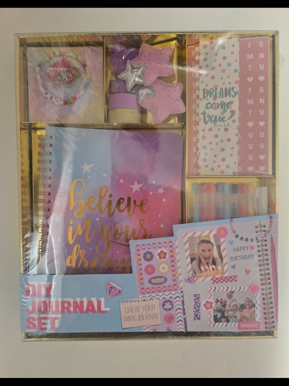 Believe In Your Dreams DIY Journal Set